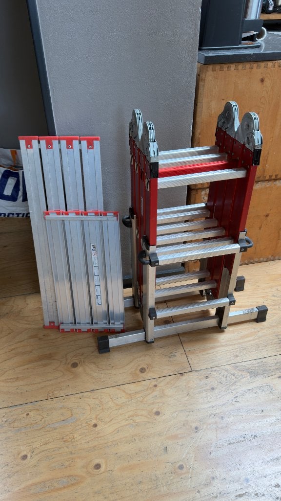 Altrex Varitex Do-it-All, Doe-het-zelf en Verbouw, Ophalen, Zo goed als nieuw, Ladder, 4 meter of meer