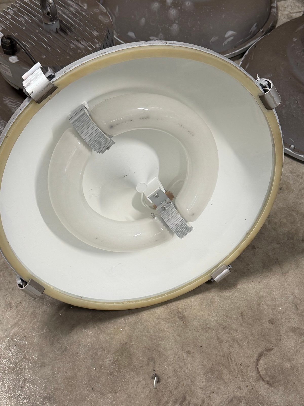 Industriële hanglamp retro gasdetectie - RBC 200W  IND HSL, Ophalen of Verzenden, Gebruikt, Metaal, Overige fittingen