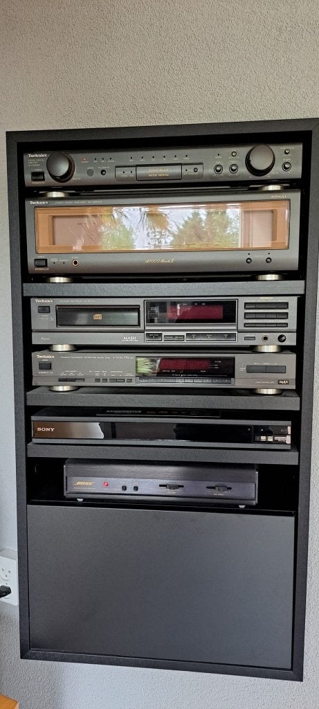 Te koop vintage Technics stereo set met bose 901 boxen, Audio, Tv en Foto, Stereo-sets, Gebruikt, Tuner of Radio, Losse componenten