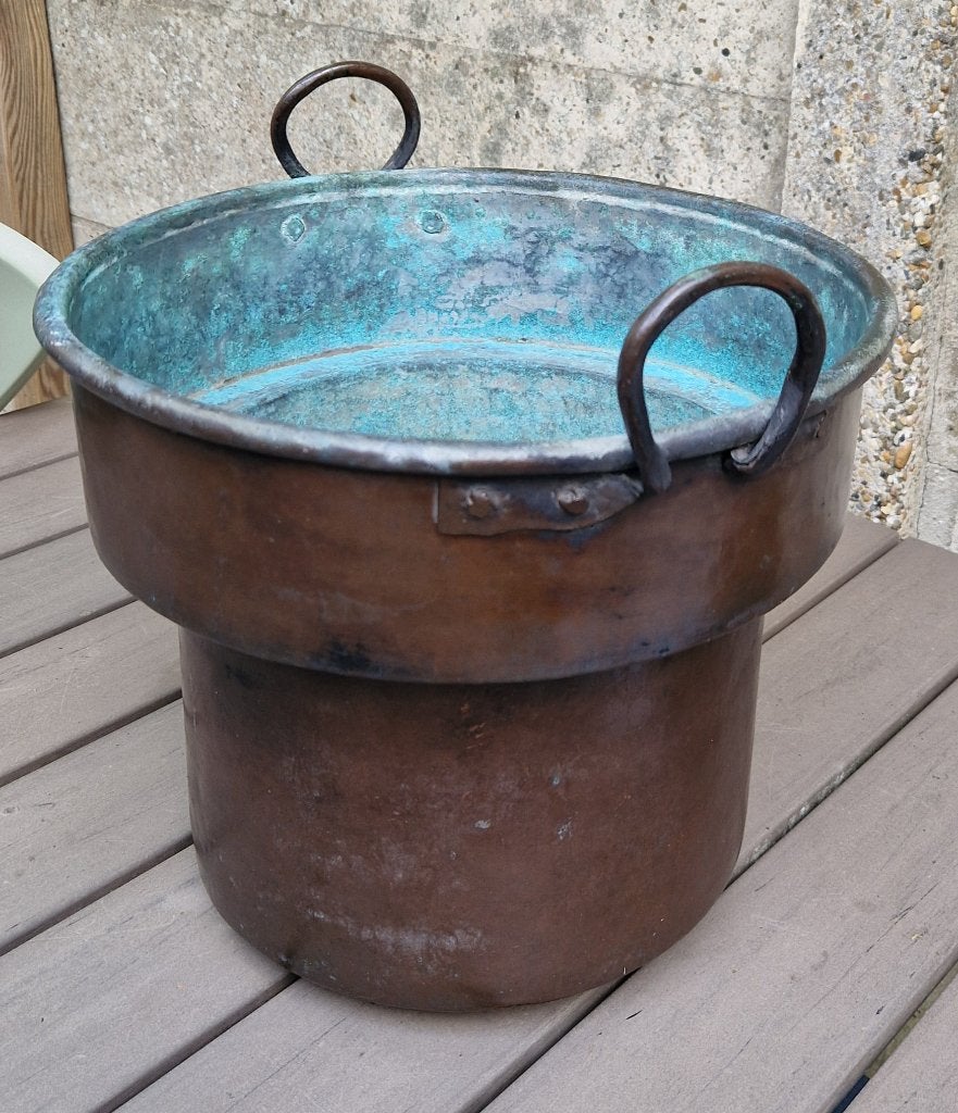 Koperen pot plantenbak, Ophalen, Overige materialen, Gebruikt, Minder dan 30 cm
