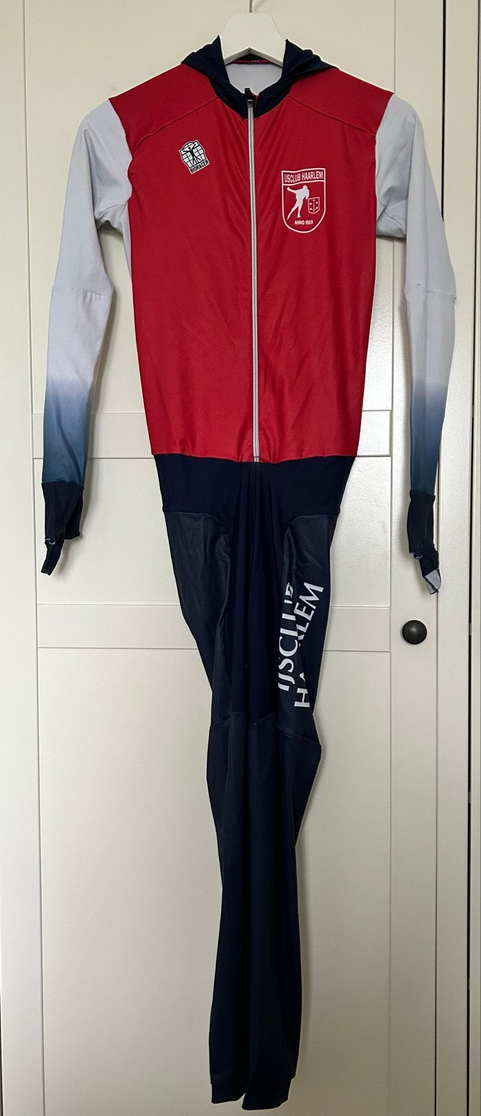 Bioracer schaatspak IJsclub Haarlem, Sport en Fitness, Ophalen, Gebruikt, Overige typen, Overige merken