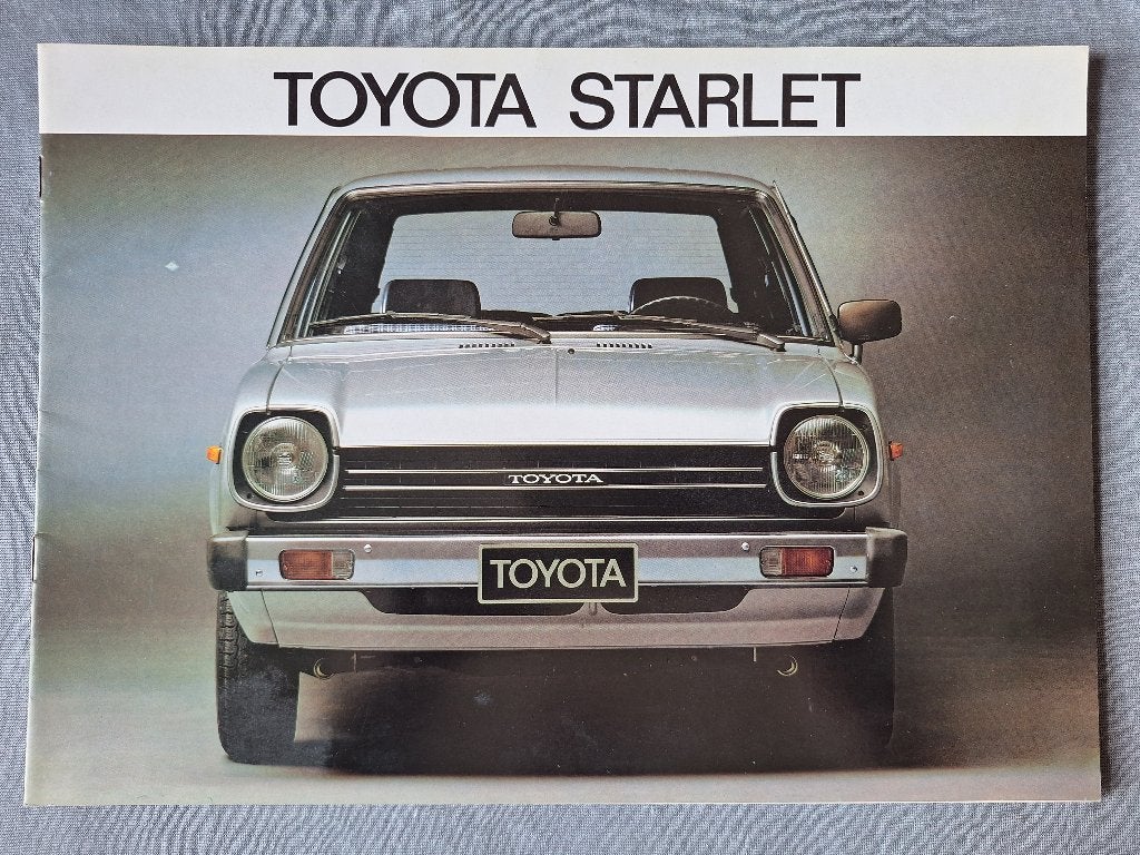 Brochure TOYOTA STARLET KP 60 - 1978 NL, Verzenden, Gelezen, Toyota