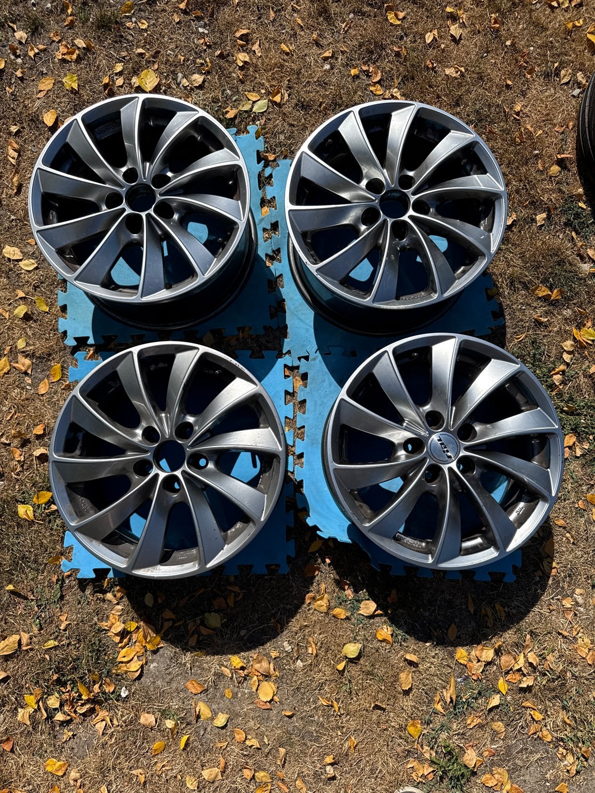 RIAL Velgen 16 inch - 5x110 - ET38 - Goede Staat, Ophalen, Gebruikt, Velg(en), 16 inch