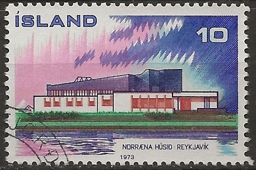 IJsland, Postzegels en Munten, Ophalen of Verzenden, IJsland, Gestempeld