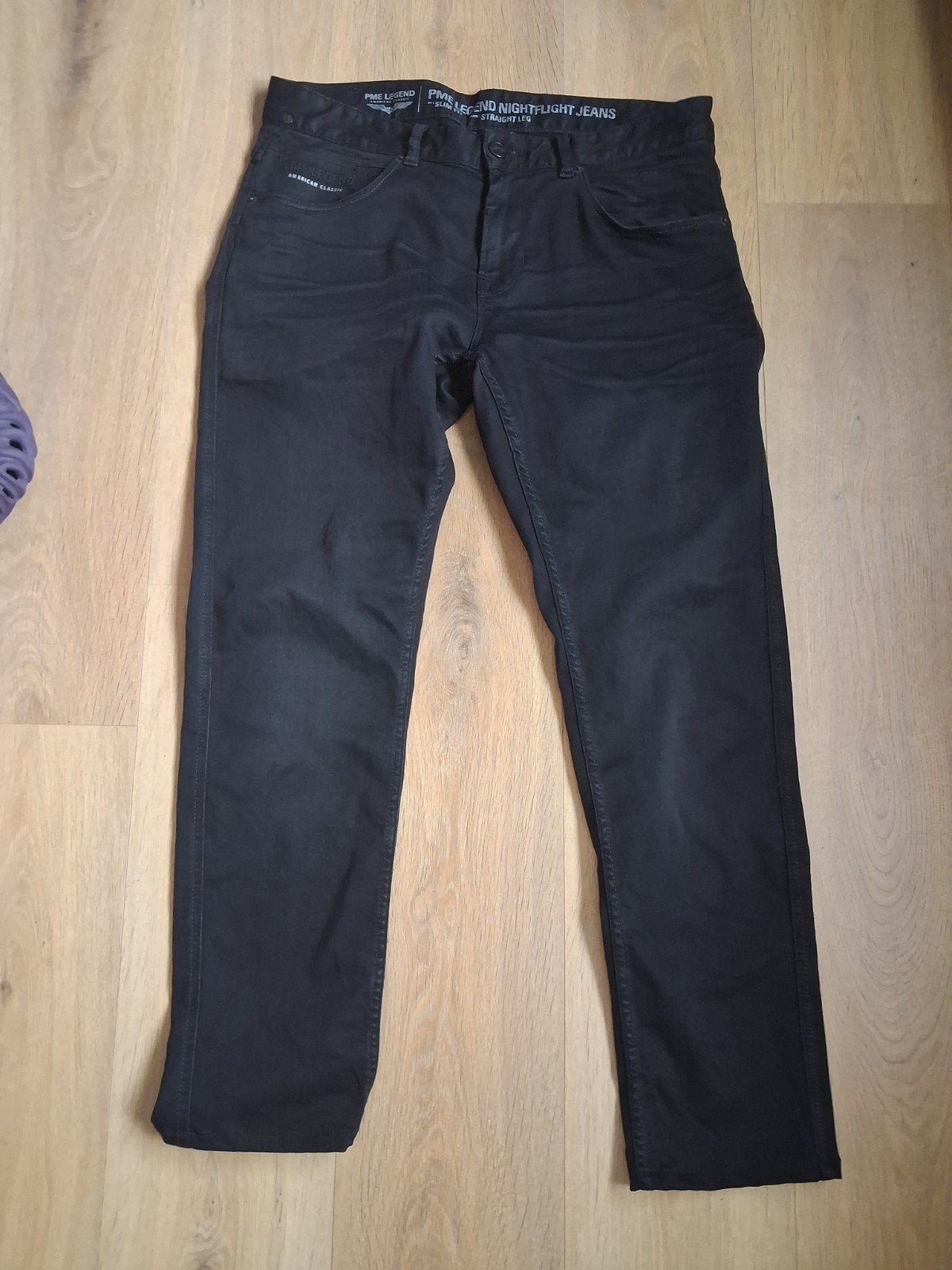 PME Legend Slim Fit Jeans Zwart W34 L32, Zwart, Ophalen of Verzenden, Zo goed als nieuw, PME Legend