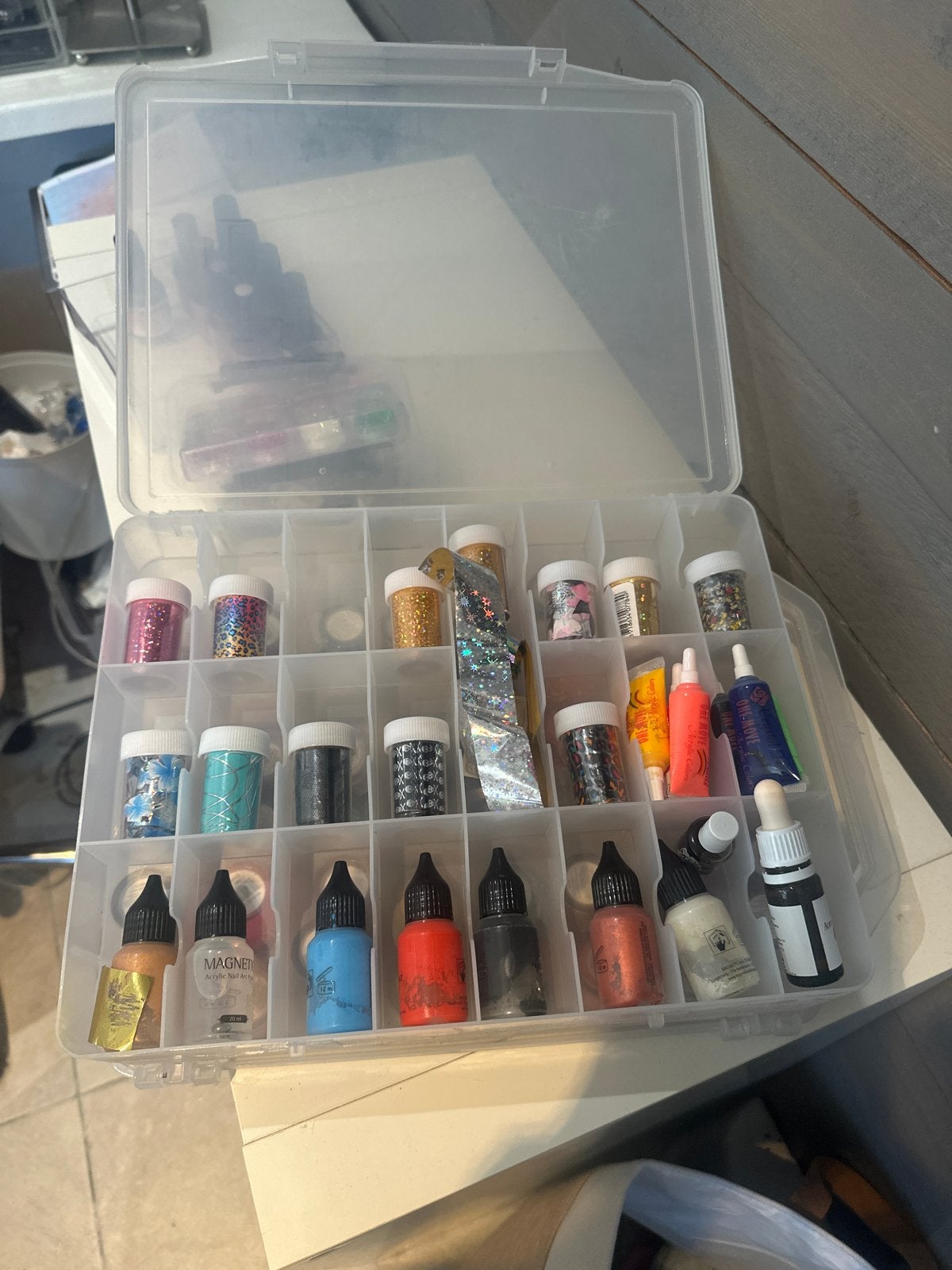 CND & Lecenté Glitters en Poeders, Ophalen of Verzenden, Gebruikt, Overige typen