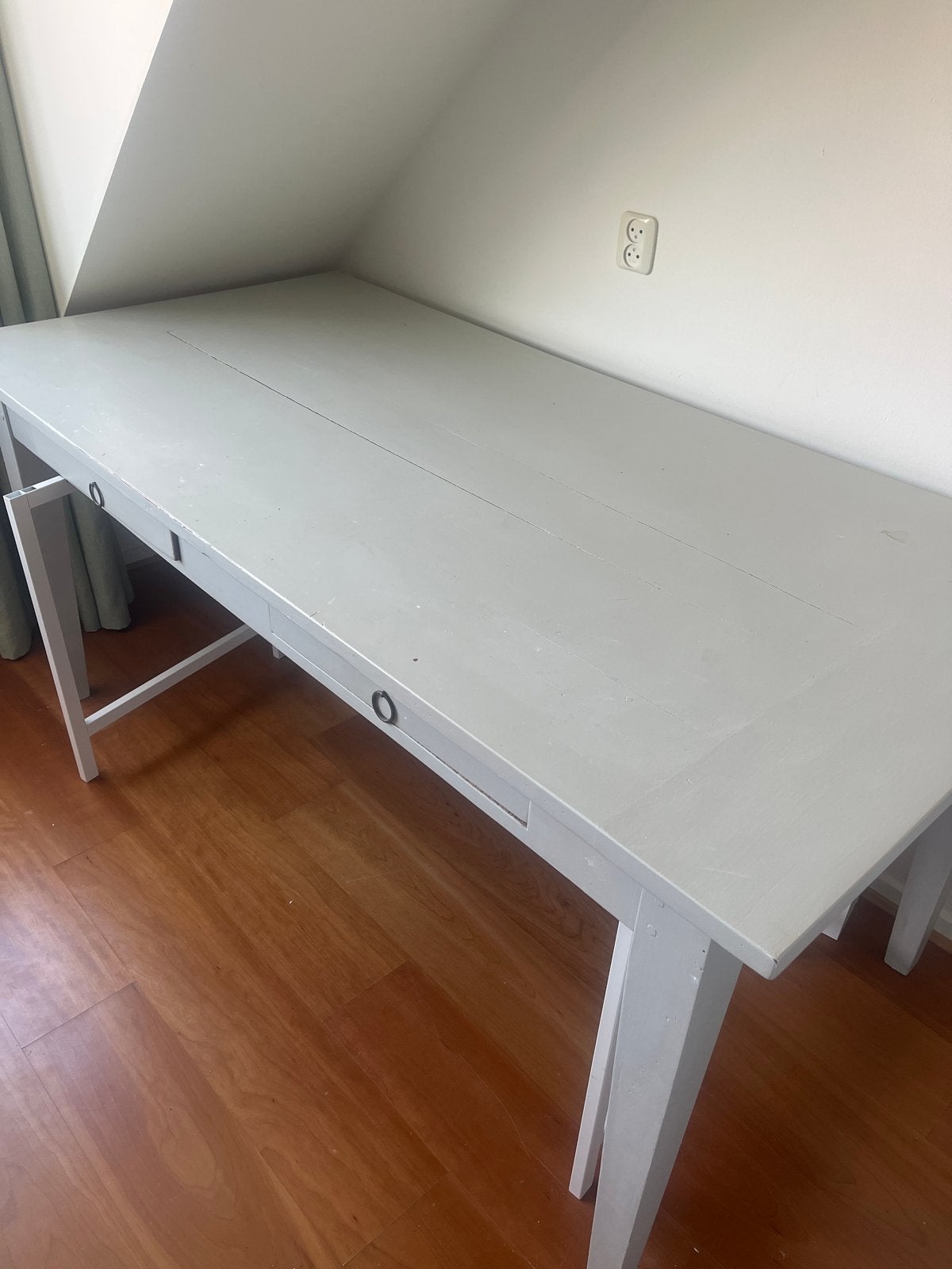 Tafel met twee lades, Huis en Inrichting, Ophalen, Gebruikt, 50 tot 100 cm, Landelijk