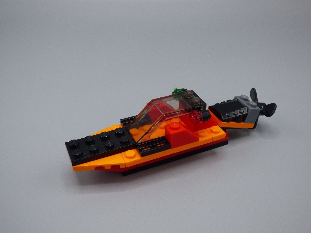 lego 7218 Speedbootje, Gebruikt, Lego, Ophalen of Verzenden, Complete set