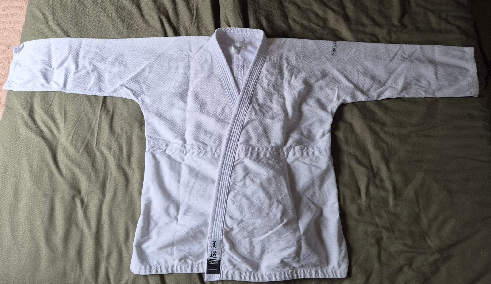 Judo pak Outshock (maat 200cm, Gebruikt, Maat XL, Judo, Vechtsportpak