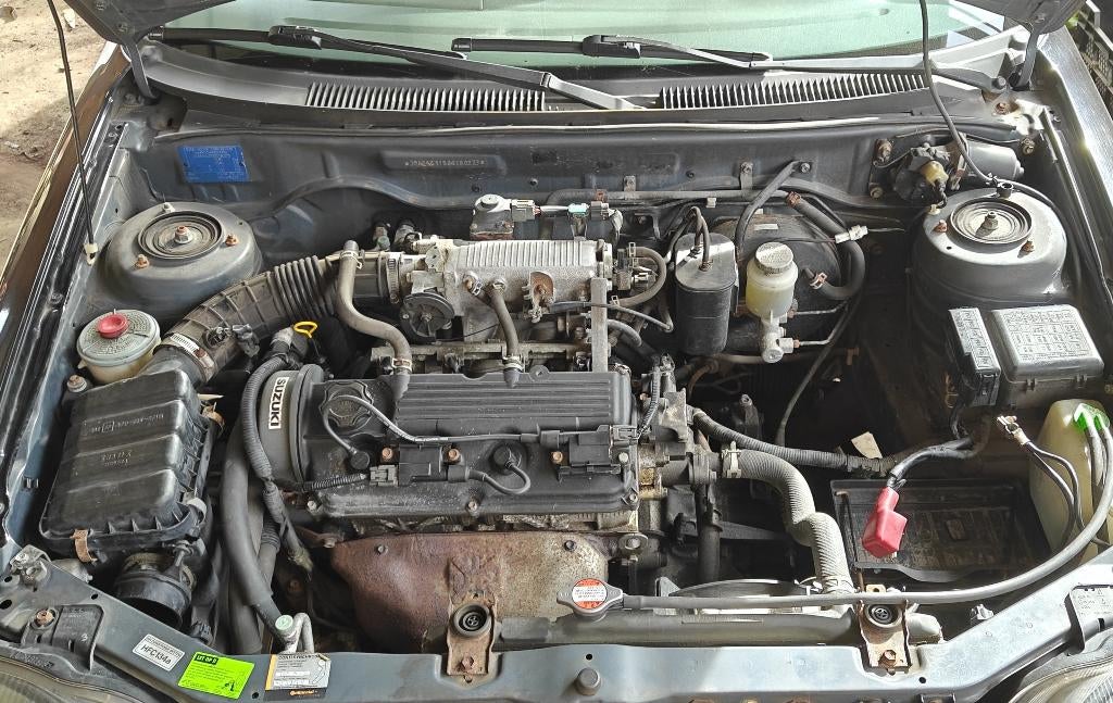 Suzuki Baleno G16B Motor Compleet - 179K Km, Ophalen, Gebruikt, Suzuki