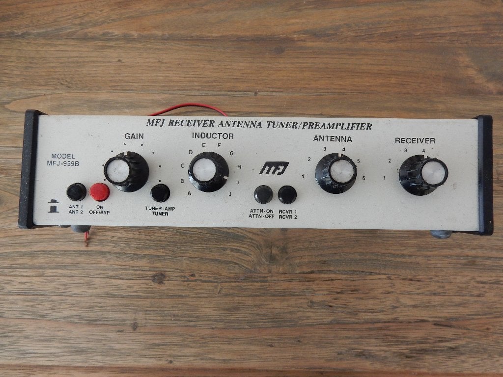 MFJ959 antenne versterker preselecter, Telecommunicatie, Antennes en Masten, Ophalen of Verzenden, Gebruikt, Antenne
