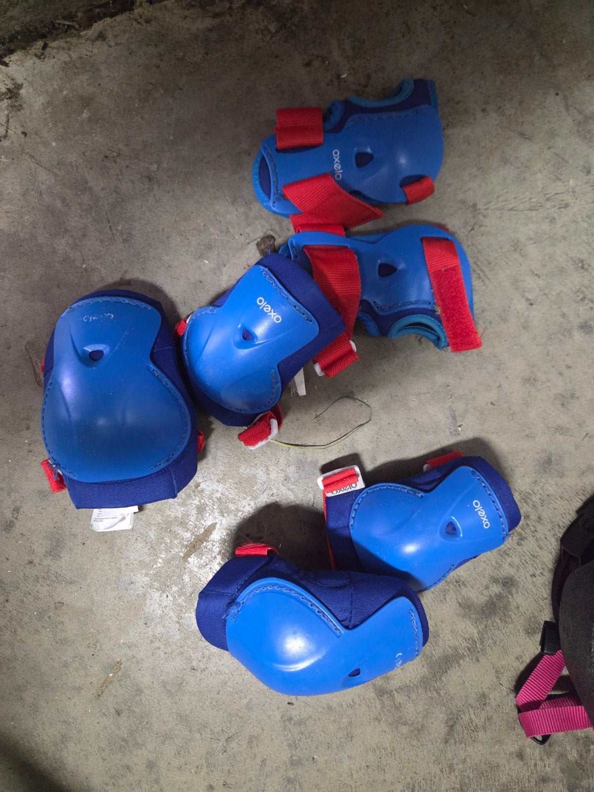Oxelo Beschermset voor Skateboard/Waveboard, Ophalen of Verzenden, Gebruikt, Bescherming