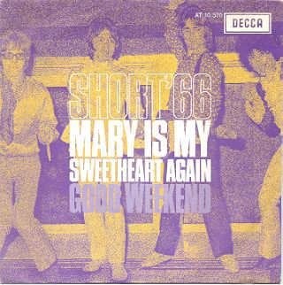 Nederbeat- Short 66- Mary is my Sweetheart again, Cd's en Dvd's, Gebruikt, 7 inch, Ophalen of Verzenden, Beschermende buitenhoes