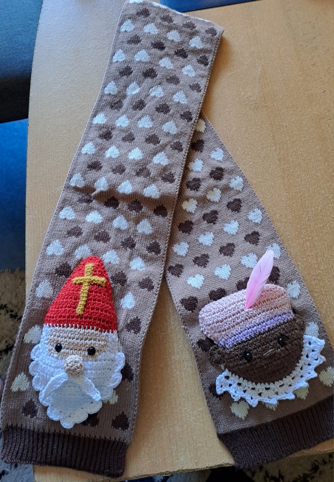Sint en Piet sjaal, Ophalen of Verzenden, Nieuw
