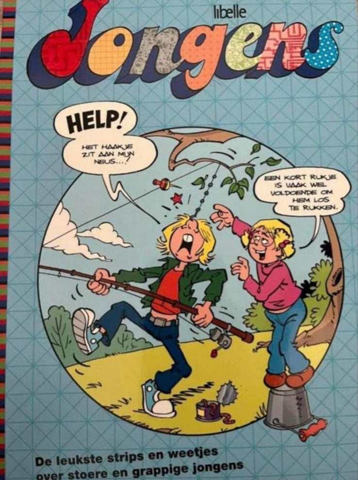 Libelle Jongens:Strips&Weetjes over Stoere &Grappige Jongens, Eén stripboek, Ophalen of Verzenden, Gelezen