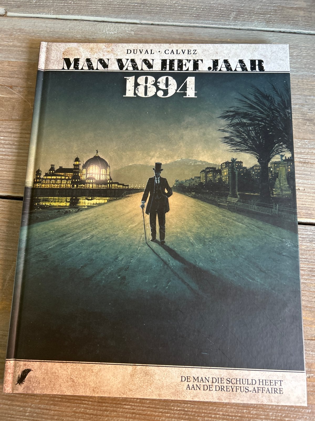 Man van het Jaar 1894: De Dreyfus-affaire, Boeken, Eén stripboek, Ophalen of Verzenden, Zo goed als nieuw