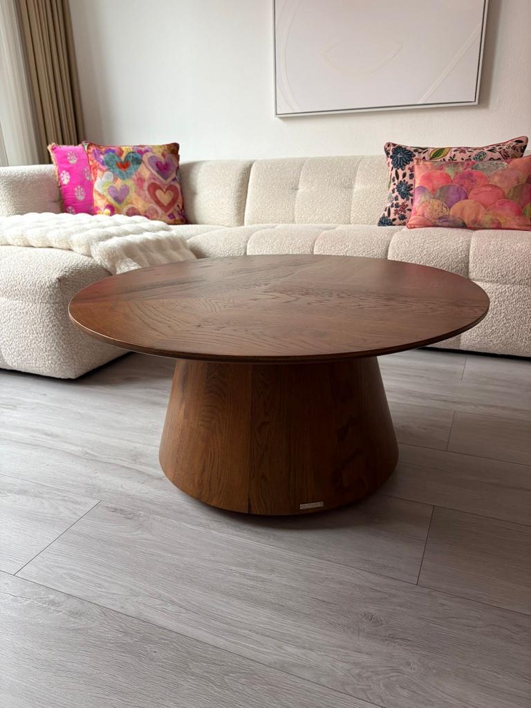 Ronde salontafel NIEUW, Huis en Inrichting, Tafels | Salontafels, Ophalen, Rond, Nieuw, 50 tot 100 cm