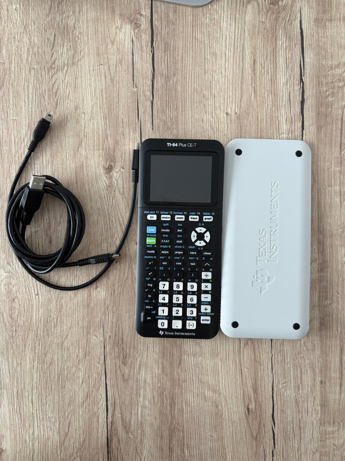 Texas instruments TI-84 Plus CE-T met oplader, Ophalen, Zo goed als nieuw