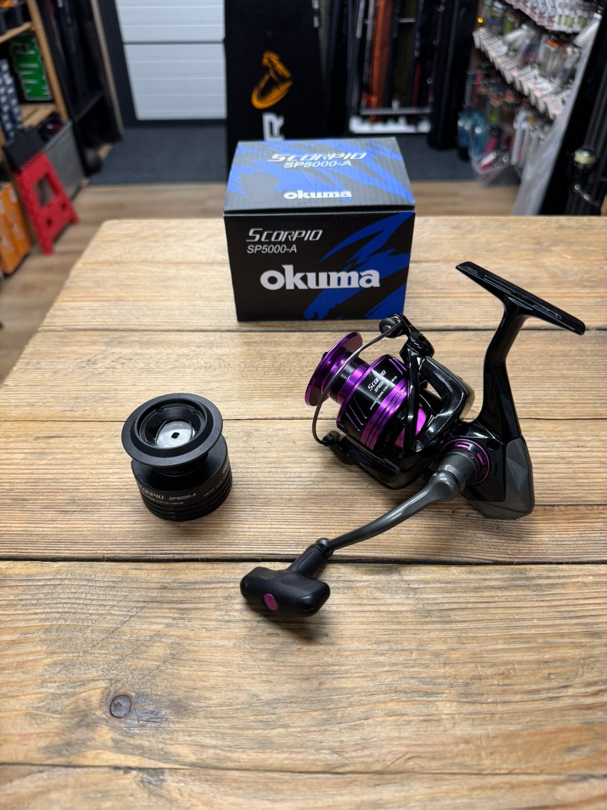nieuwe okuma scorpio sp 5000 molens, Ophalen of Verzenden, Nieuw, Molen