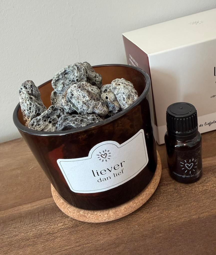 Zusss lava steen diffuser nieuw, Overige materialen, -, -, Nieuw