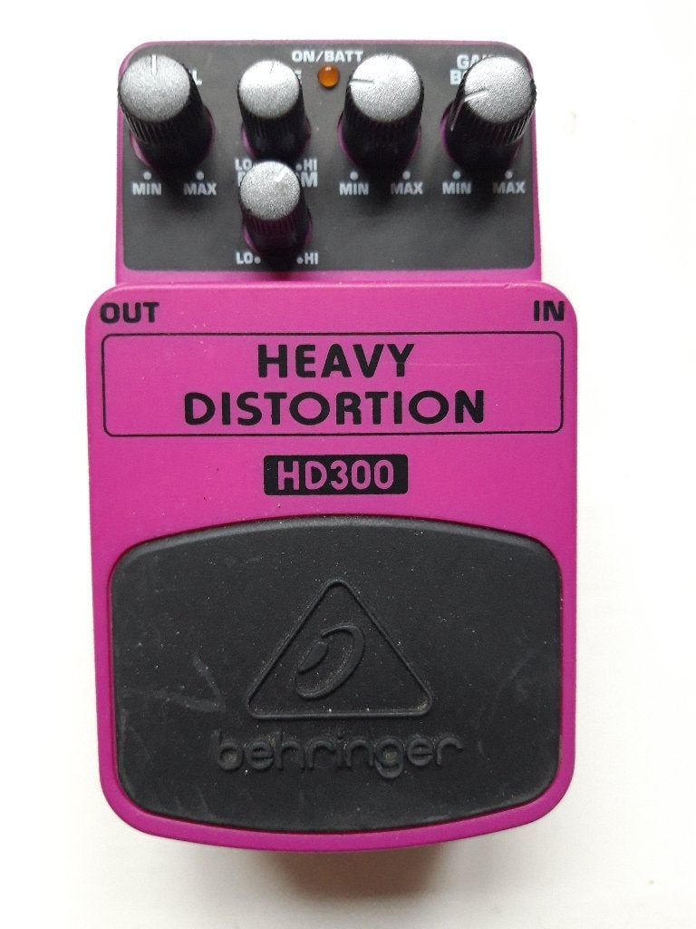Behringer HD300 Heavy Distortion gitaarpedaal, Ophalen of Verzenden, Gebruikt, Distortion, Overdrive of Fuzz