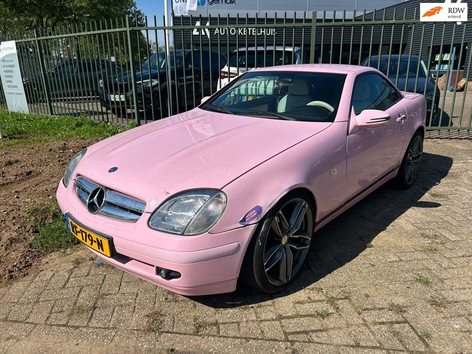 Mercedes-Benz SLK-klasse 200 LEES TEKST !, Euro 2, 1998 cc, Gebruikt, 4 cilinders