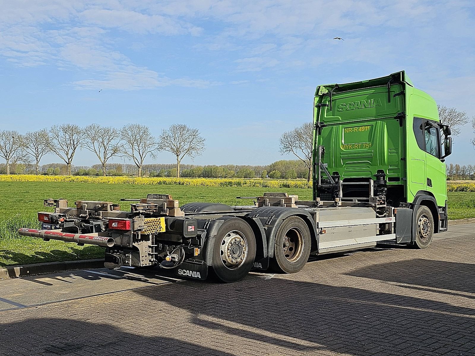 SCANIA R410 6x2*4 ret cng gas, Auto's, Vrachtwagens, Automaat, Euro 6, Scania, CNG (Aardgas)