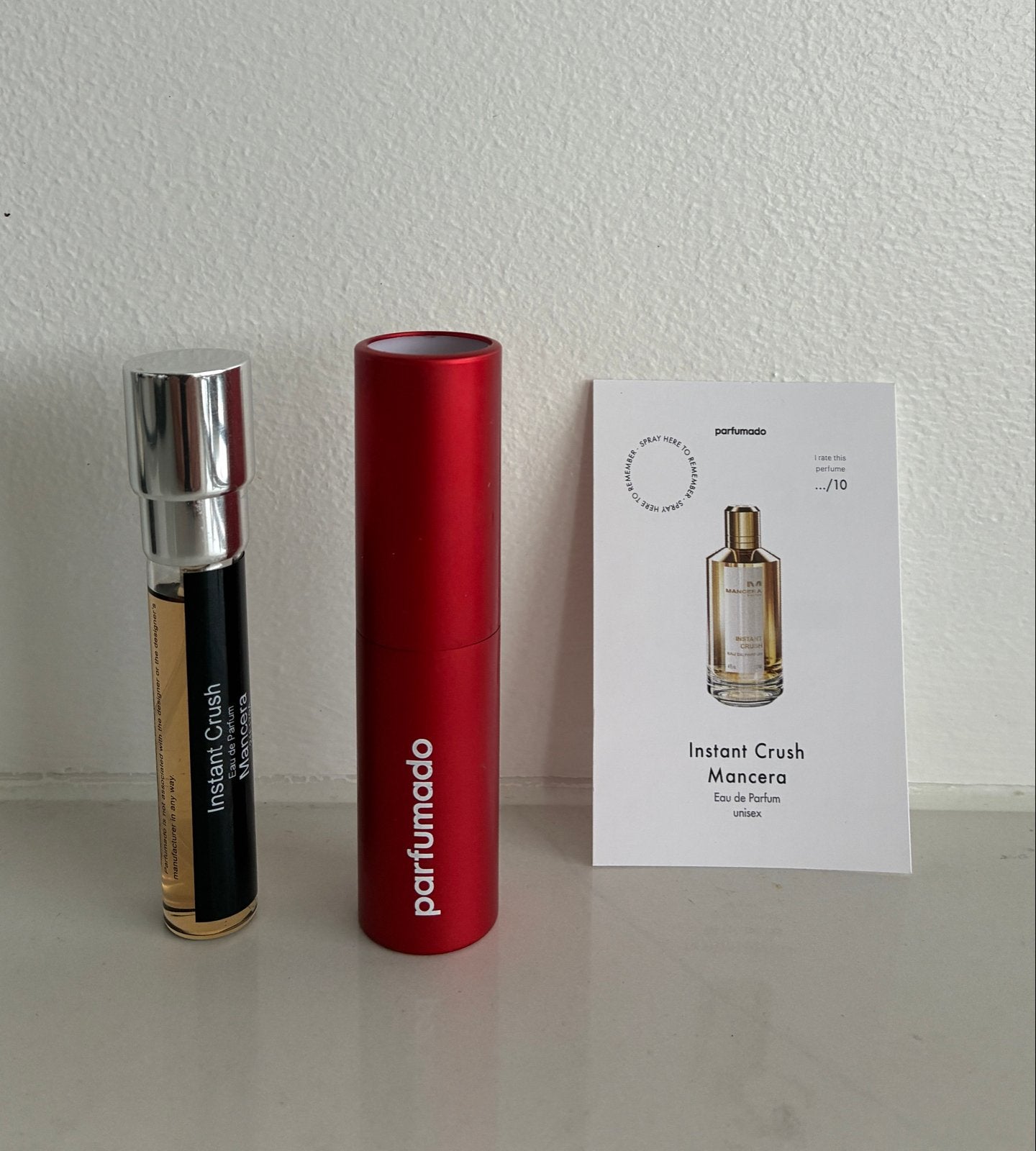 Parfumado Mancera Instant Crush 8ml met travelcase, Ophalen of Verzenden, Zo goed als nieuw