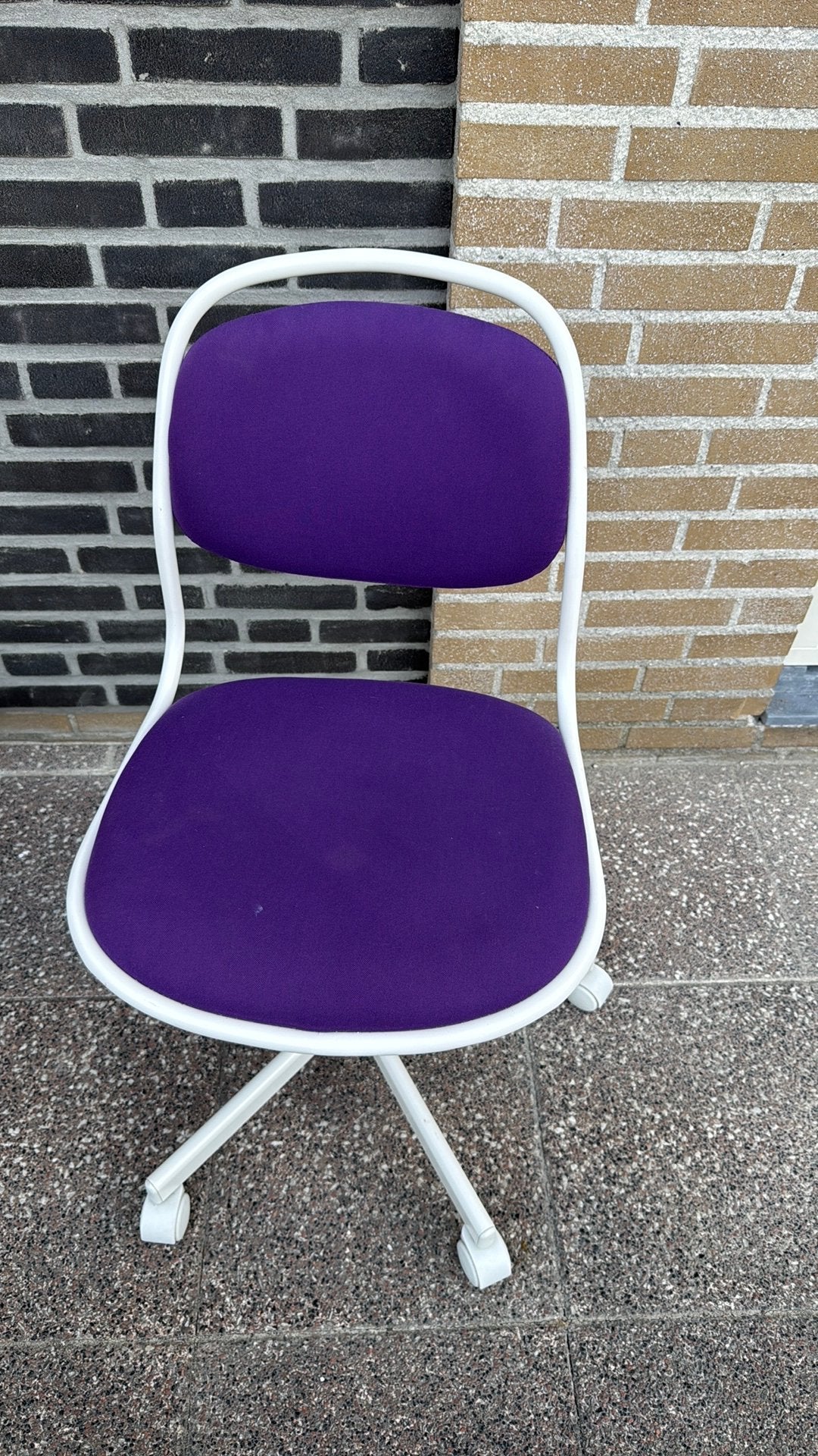 Burostoel, Ophalen, Gebruikt, Paars, Bureaustoel