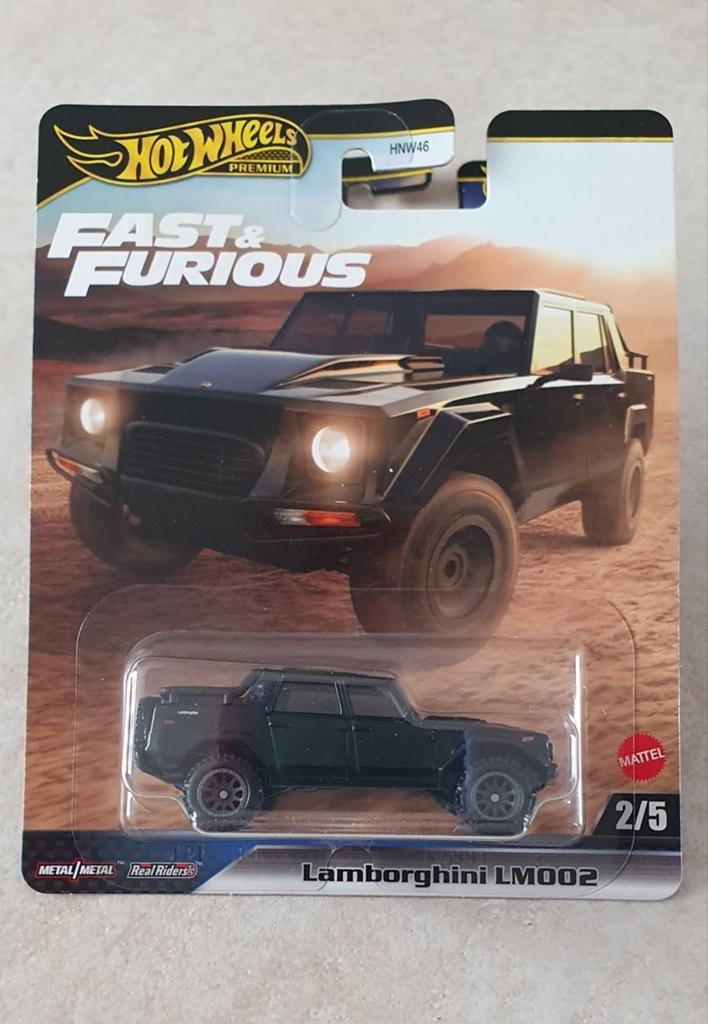 Hot Wheels Fast & Furious Lamborghini LM002 Premium, Ophalen of Verzenden, Nieuw, Auto