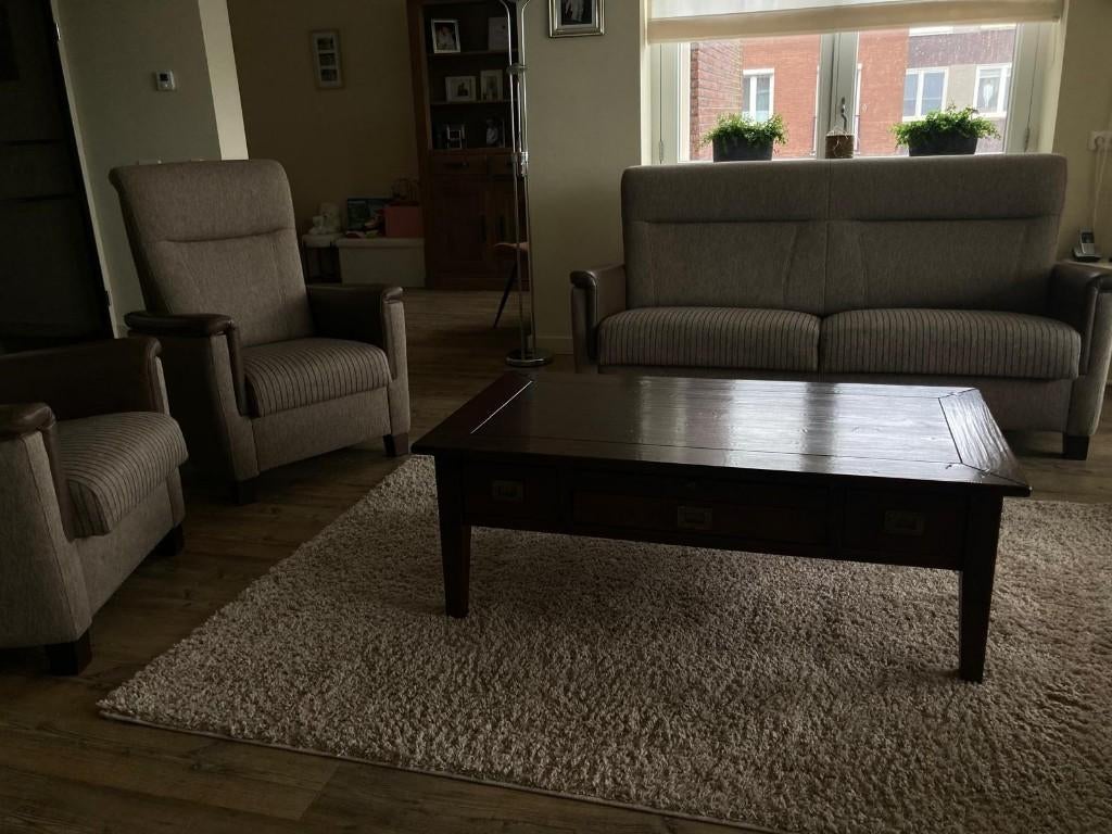 Bank-stel, Ophalen, Minder dan 75 cm, 150 tot 200 cm, Tweepersoons