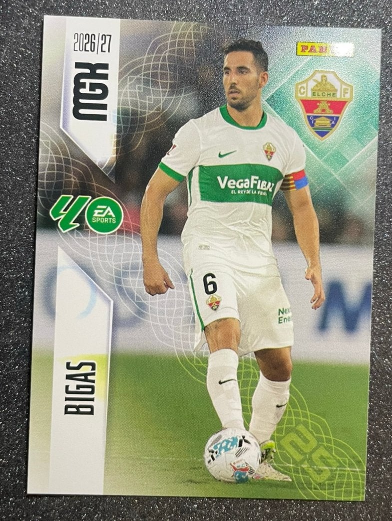 Panini LA LIGA MGK 26/27    BIGAS    ELCHE CF, Verzenden, Zo goed als nieuw, Plaatje