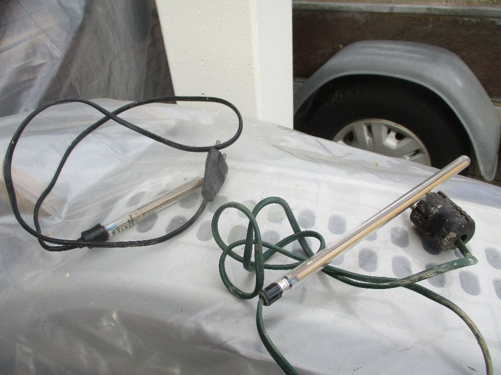 2 water verwarmings elementen, Ophalen, Gebruikt, Kooi-accessoires