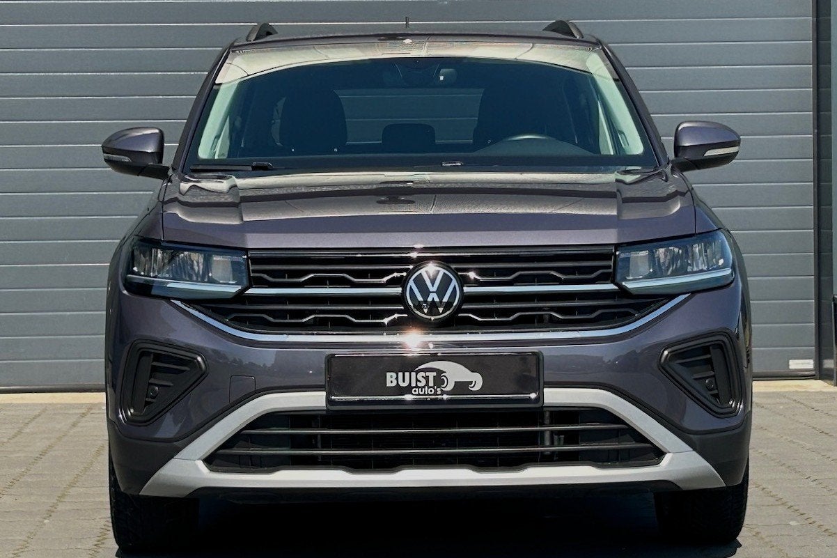 Volkswagen T-Cross 1.0 TSI Life Edition DSG CAMERA 17" VIRTU, Dealer onderhouden, Gebruikt, Overige kleuren, Met garantie (alle)