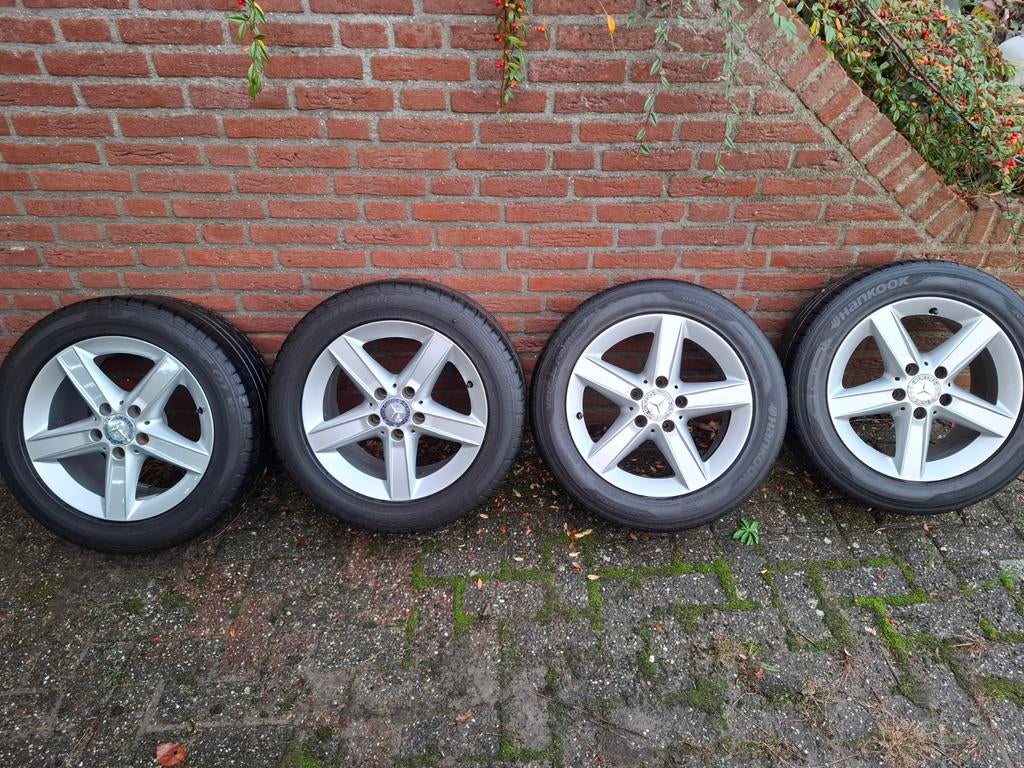 Mercedes SLK R171 Breedset 16 Inch Velgen met Banden, Auto-onderdelen, Banden en Velgen, Ophalen of Verzenden
