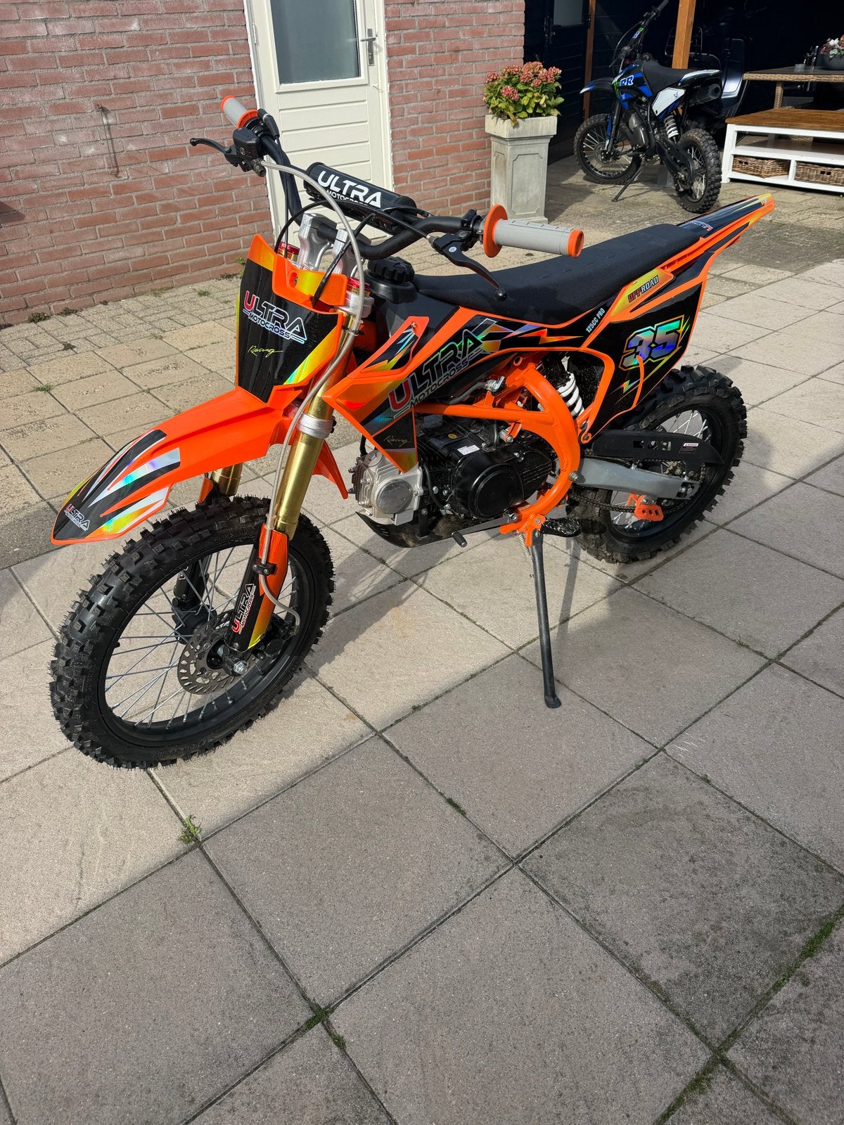 ULTRA Motocross Dirt Bike - Oranje 2026 125cc, Ophalen of Verzenden, Zo goed als nieuw, Overige merken