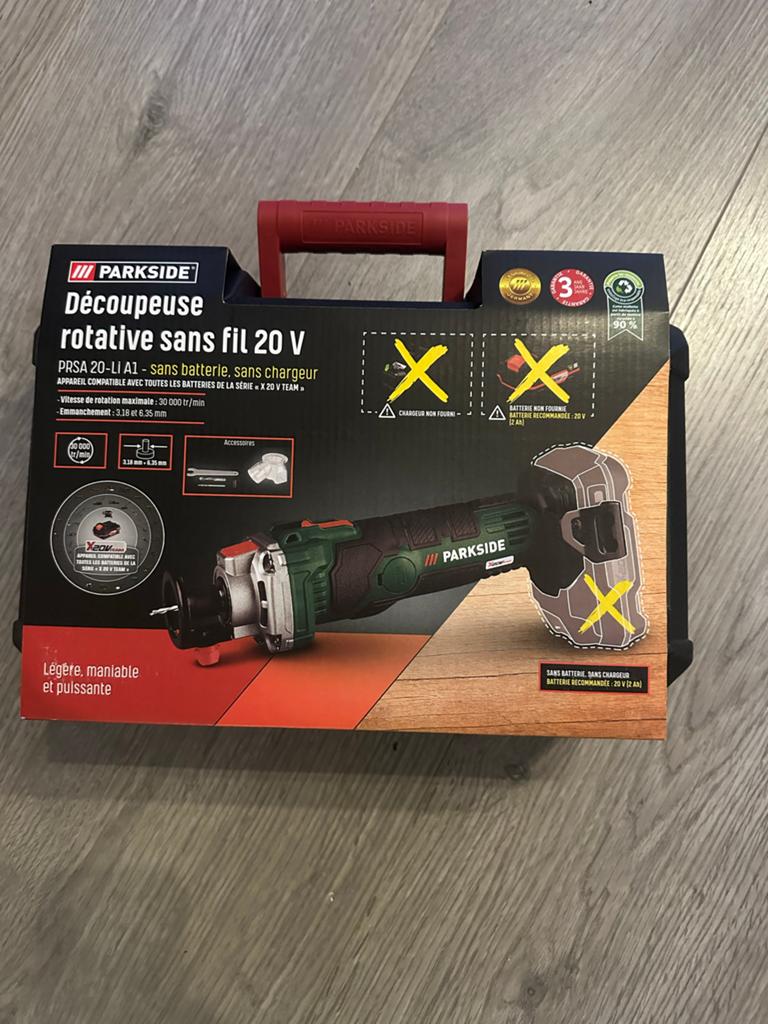 Parkside Accu-gipsfrees 20 V (Zonder accu/lader), Verzenden, Nieuw