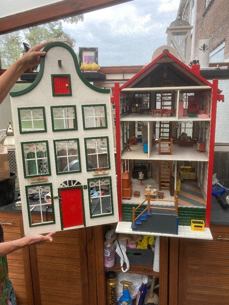 Poppenhuis, Ophalen, Gebruikt, Poppenhuis