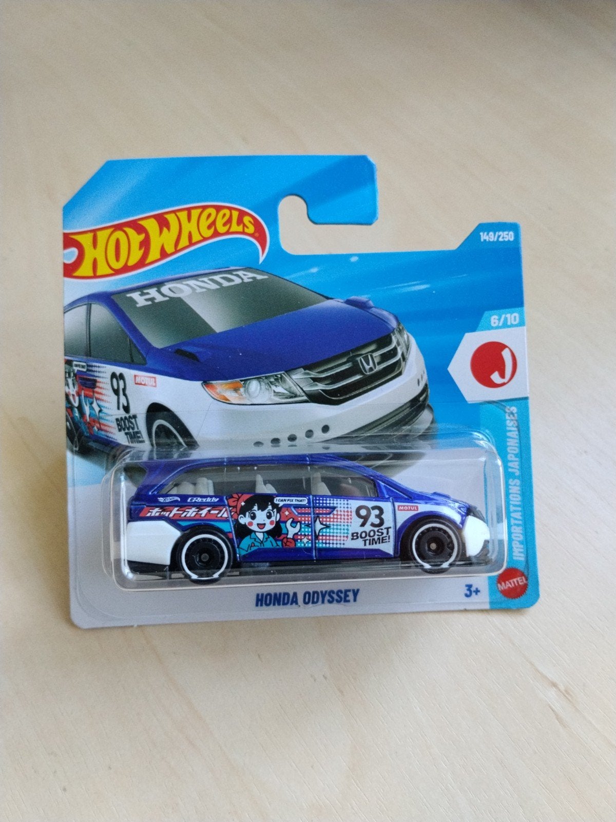 Hotwheels honda odyssey hot wheels, Ophalen of Verzenden, Nieuw, Auto