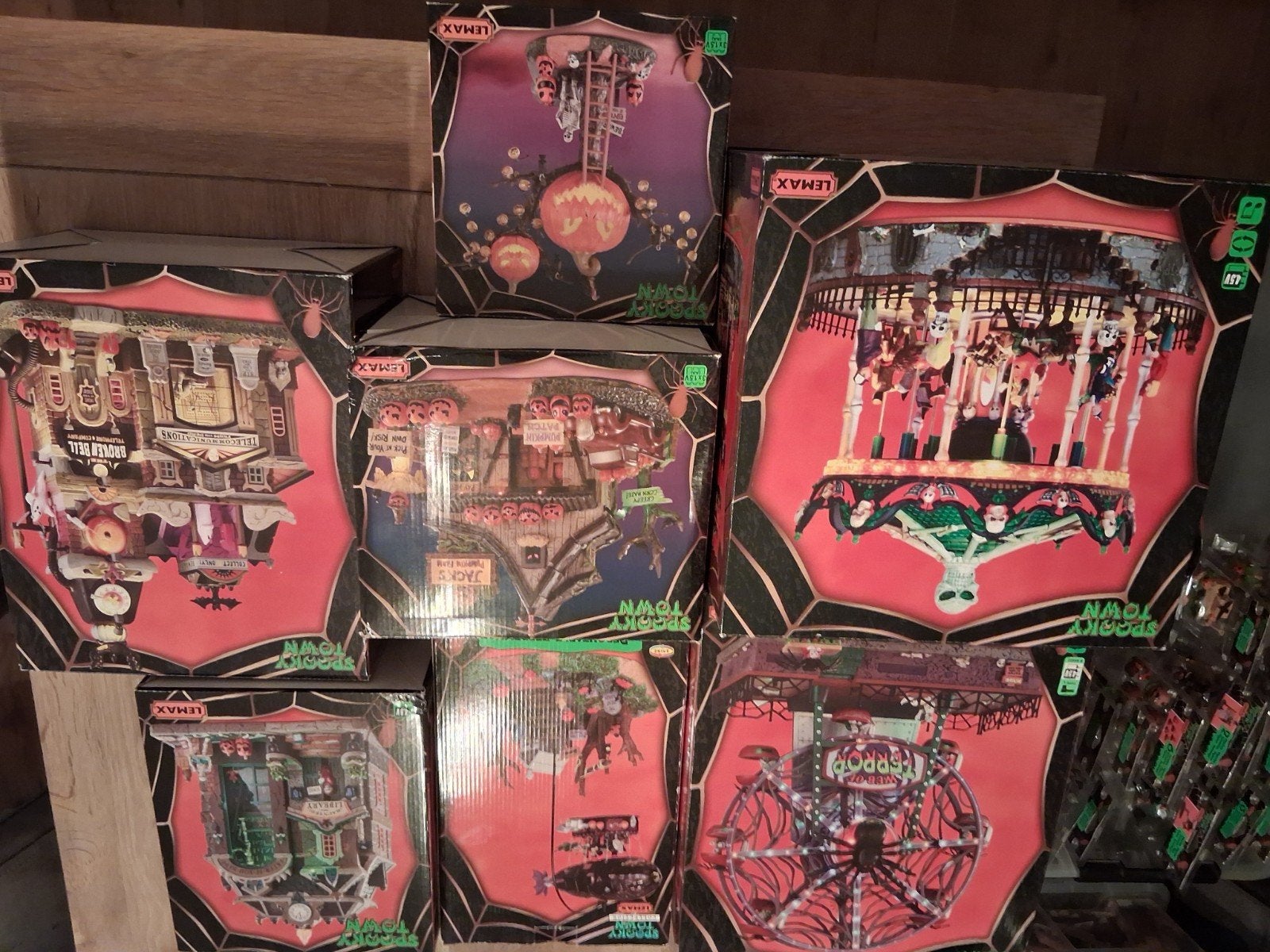 Lemax Spooky Town Halloween huisjes en gebouwtjes, Ophalen of Verzenden, Zo goed als nieuw