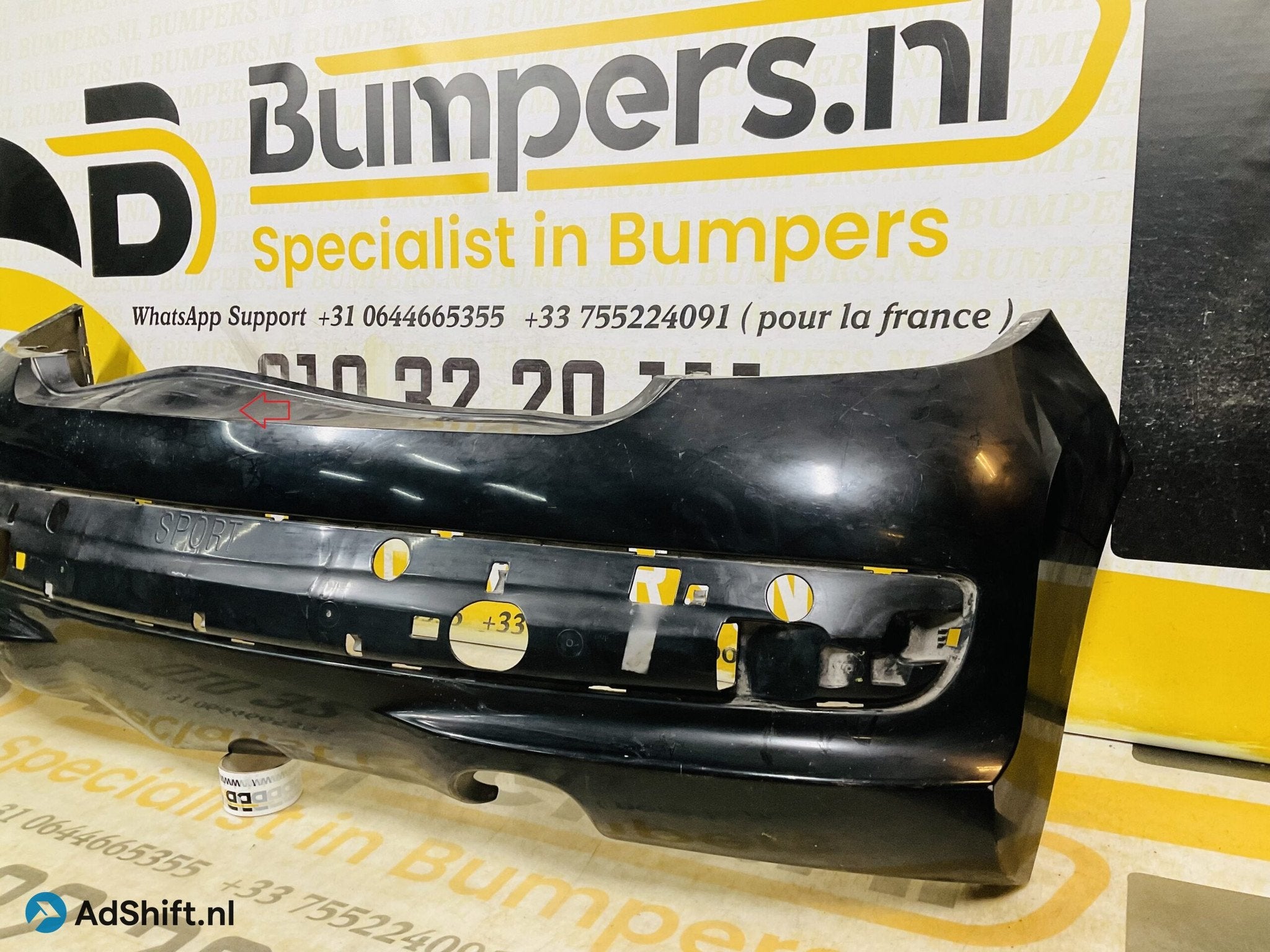Bumper Peugeot 207 9654549377 Achterbumper 2-H3-10630T, Auto-onderdelen, Bumper