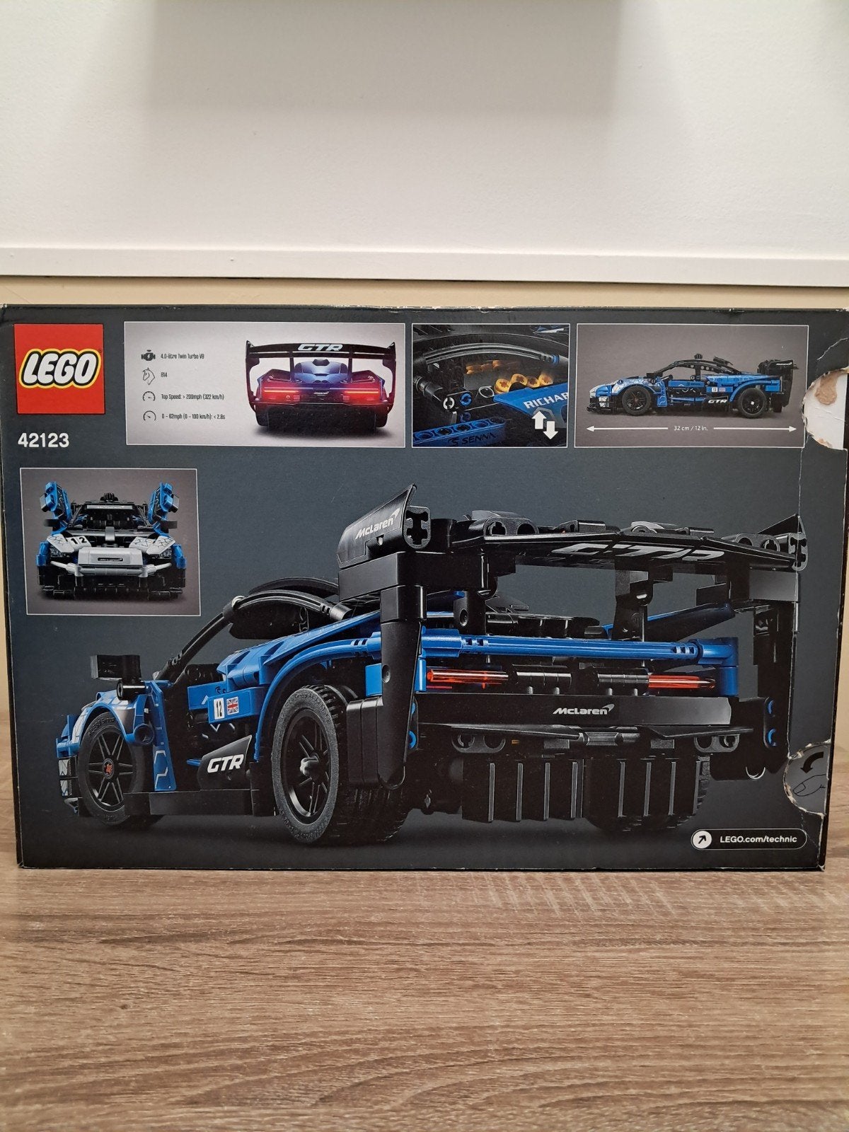 LEGO Technic McLaren Senna GTR 42123 gedemonteerd&gesorteerd, Kinderen en Baby's, Ophalen of Verzenden, Zo goed als nieuw, Overige merken