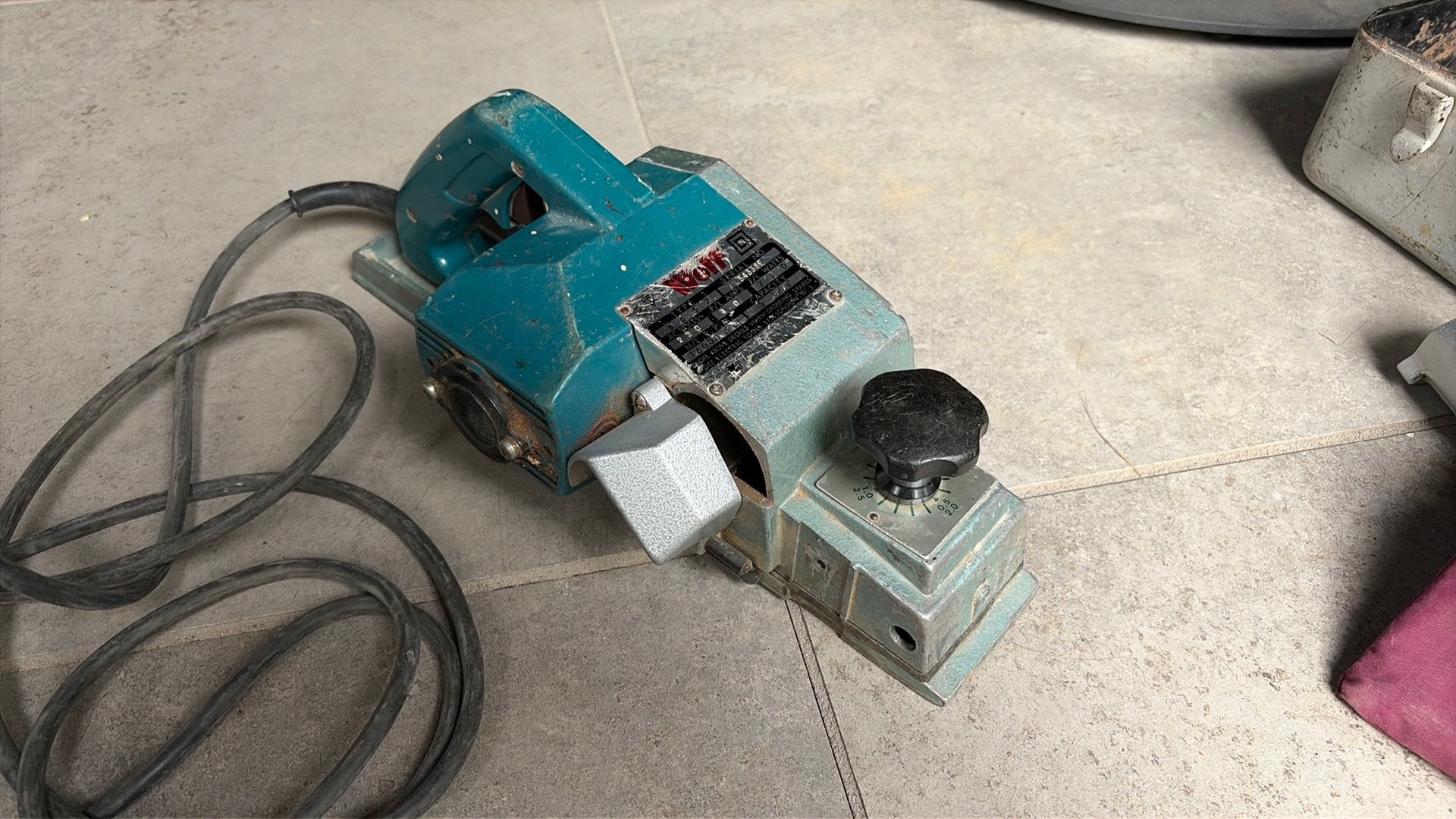 Schaafmachine, Doe-het-zelf en Verbouw, Schaafmachines, Ophalen, Gebruikt, Elektrisch