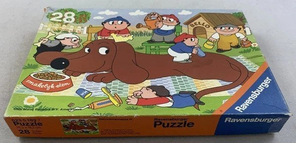 Mainzelmännchen III Puzzel Ravensburger 28 delen compleet, Verzenden, 500 t/m 1500 stukjes, Gebruikt, Legpuzzel