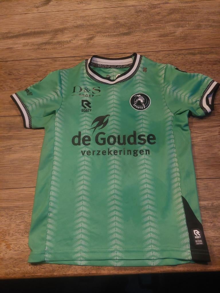 Sparta Shirt Groen Maat 140, Kinderen en Baby's, Kinderkleding | Maat 140, Ophalen of Verzenden, Gebruikt, Sparta, Jongen