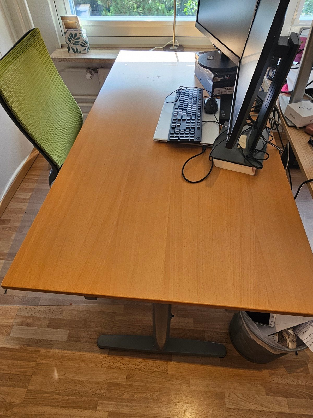 IKEA GALANT Bureau 160x80 - Hoogte verstelbaar, Ophalen of Verzenden