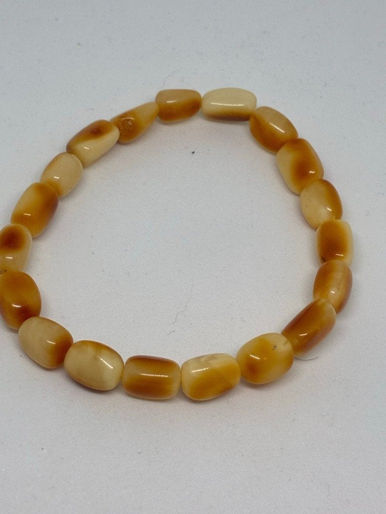 Nieuwe Amber Armband, Sieraden, Tassen en Uiterlijk, Zilver en edelstenen, Vagif.hamidov@hotmail.com, Geel, Nieuw