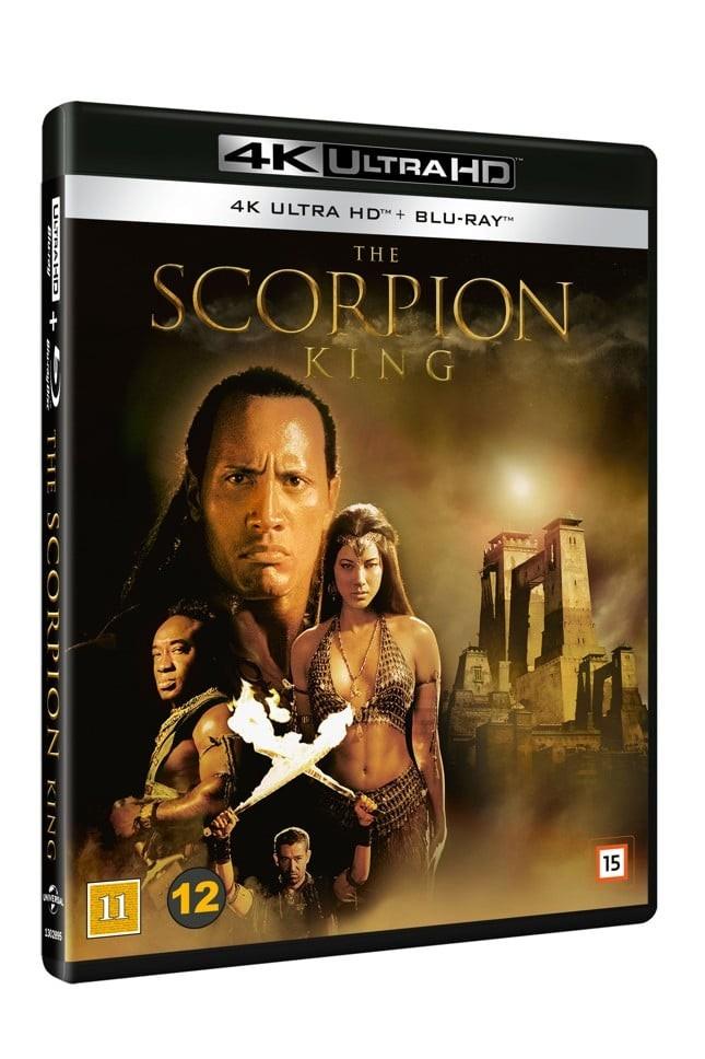 The Scorpion King 4K Ultra HD + Blu-Ray, Cd's en Dvd's, Blu-ray, Ophalen of Verzenden, Zo goed als nieuw, Actie