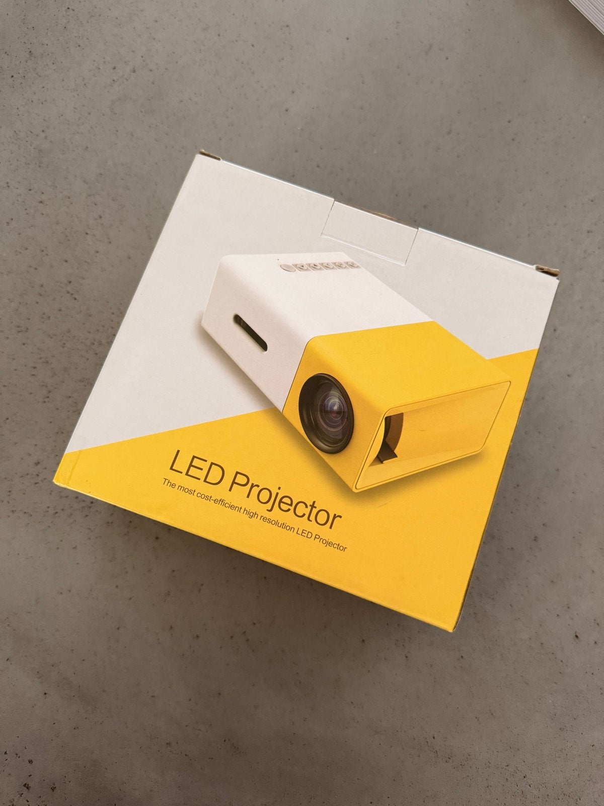 Compacte LED Projector - Nieuw in doos, Ophalen of Verzenden, Zo goed als nieuw, LED, Overige resoluties