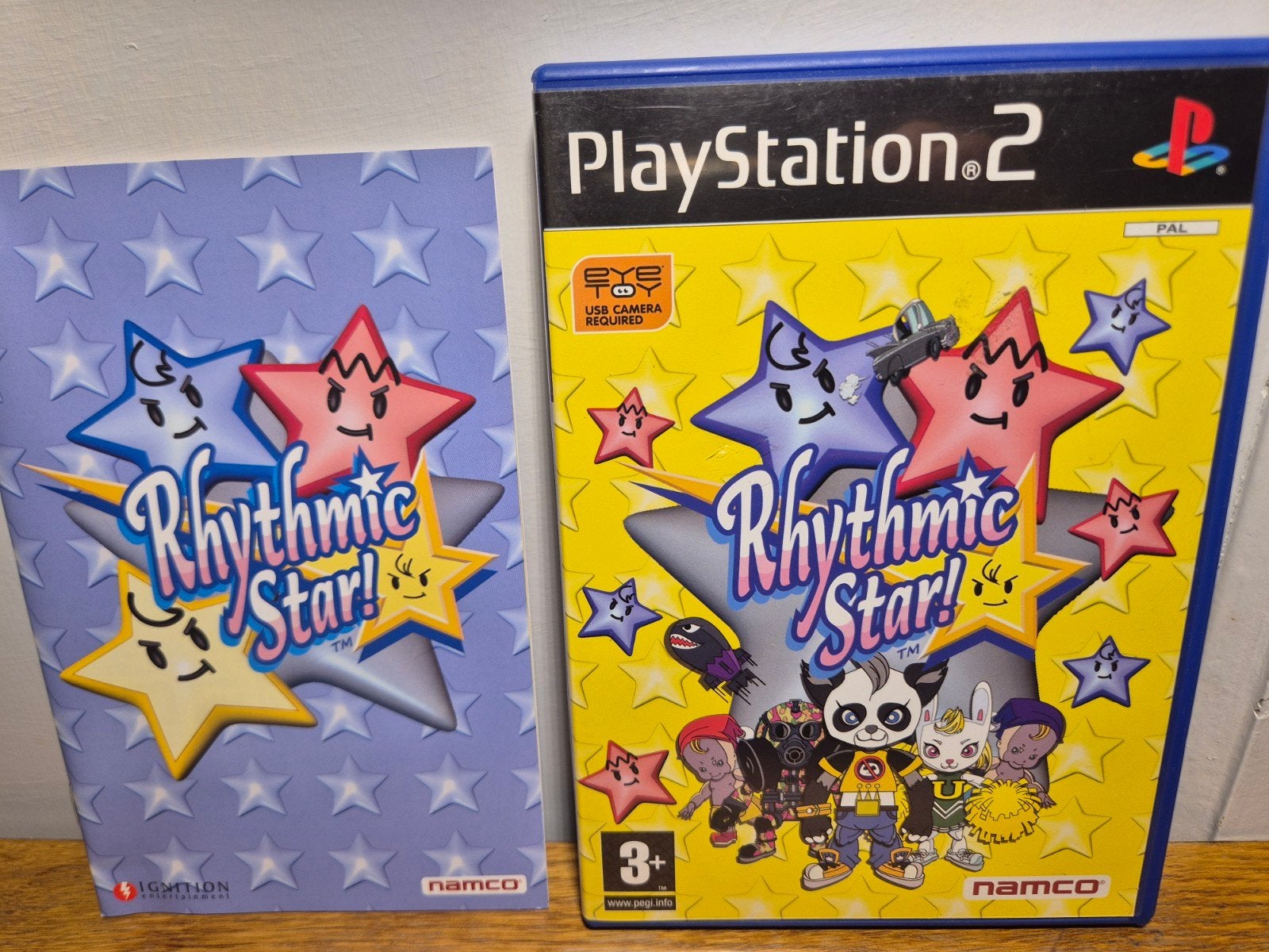 Rhythmic Star ps2, Avontuur en Actie, 1 speler, Ophalen of Verzenden, Zo goed als nieuw